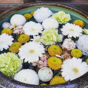 行田の花手水