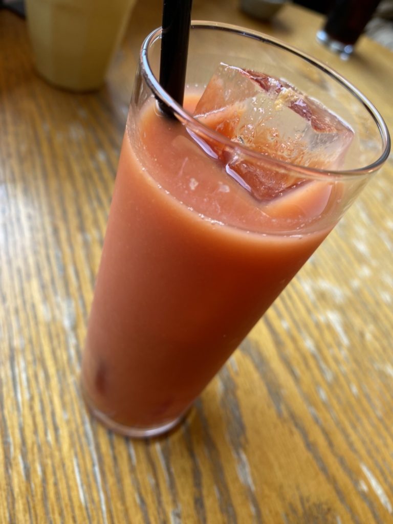 ブラッドオレンジジュース