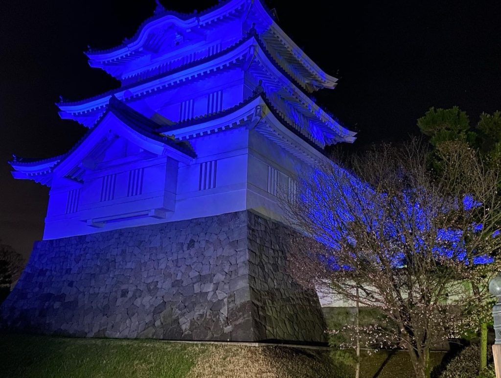 希望の光忍城御三階櫓