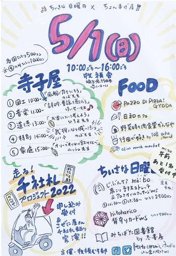 ちいさな日曜日チラシ